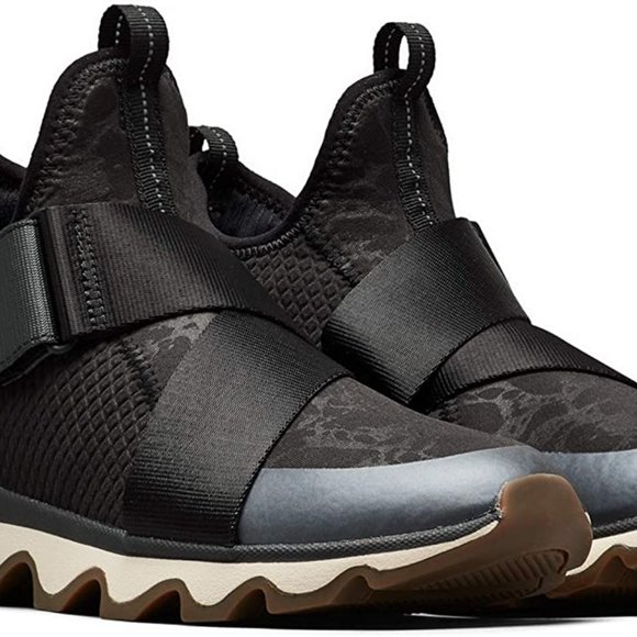 Sorel Shoes Sorel Womens Knit Sneaker With Scalloped Sole